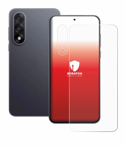 Immagine del dispositivo OnePlus Nord 5 (Fronte+Fotocamera) con un'ampia varietà di protezioni per lo schermo.