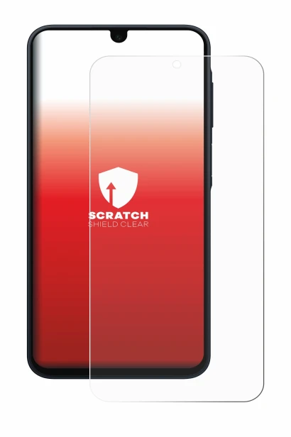 Immagine del dispositivo Samsung Galaxy A17 4G con un'ampia varietà di protezioni per lo schermo.