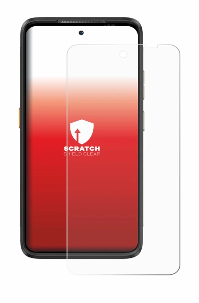 Immagine del dispositivo Ulefone Armor 23 Ultra con un'ampia varietà di protezioni per lo schermo.