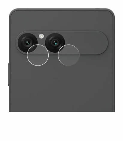Immagine del dispositivo Sony Xperia 10 VII (SOLO Fotocamera) con un'ampia varietà di protezioni per lo schermo.