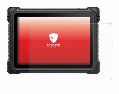 Immagine del dispositivo iCarsoft CR Eagle con un'ampia varietà di protezioni per lo schermo.