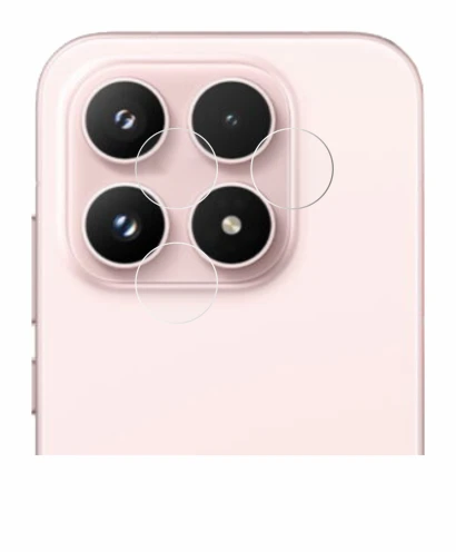 Immagine del dispositivo Xiaomi 17 (SOLO Fotocamera) con un'ampia varietà di protezioni per lo schermo.