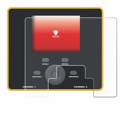 Immagine del dispositivo Junsi iCharger DX12 con un'ampia varietà di protezioni per lo schermo.