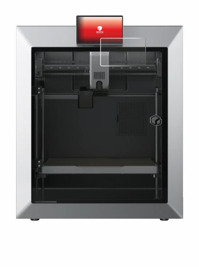Immagine del dispositivo Qidi Tech Q2 con un'ampia varietà di protezioni per lo schermo.
