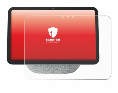 Immagine del dispositivo Amazon Echo Show 8 2025 (4a Gen.) con un'ampia varietà di protezioni per lo schermo.