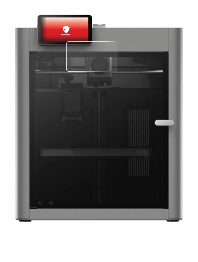 Immagine del dispositivo Bambu Lab P2S 3D Printer con un'ampia varietà di protezioni per lo schermo.