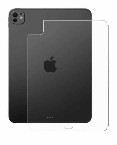 Immagine del dispositivo Apple iPad Pro 11" 2025 (Posteriore) con un'ampia varietà di protezioni per lo schermo.