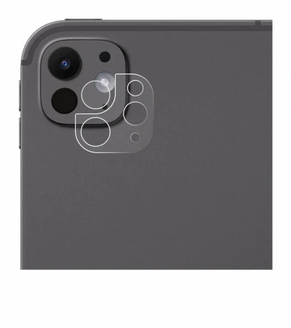Immagine del dispositivo Apple iPad Pro 13" 2025 (SOLO Fotocamera) con un'ampia varietà di protezioni per lo schermo.