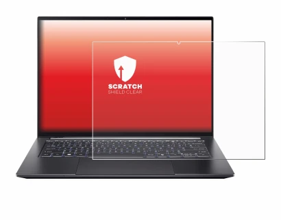 Immagine del dispositivo Acer Swift X 14 SFX14-73G Touch con un'ampia varietà di protezioni per lo schermo.