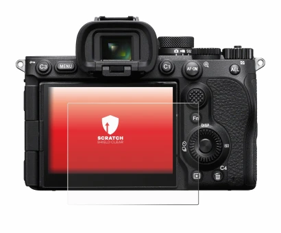 Immagine del dispositivo Sony Alpha 7 V (ILCE-7M5) con un'ampia varietà di protezioni per lo schermo.
