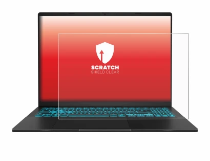 Immagine del dispositivo ASUS V16 V3607 con un'ampia varietà di protezioni per lo schermo.