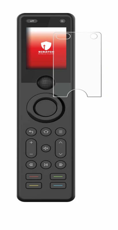 Immagine del dispositivo Sofabaton X1S con un'ampia varietà di protezioni per lo schermo.