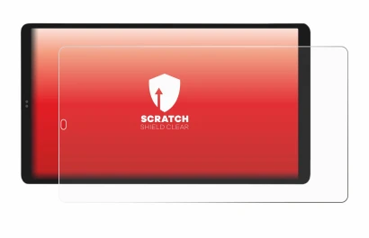 Immagine del dispositivo Shelly Wall Display X2i con un'ampia varietà di protezioni per lo schermo.