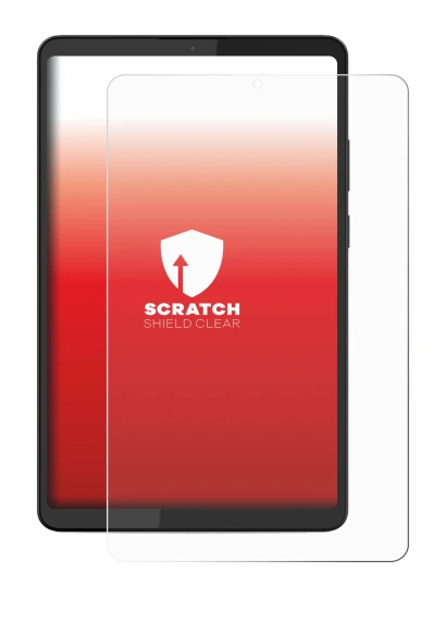Immagine del dispositivo Lenovo Tab K9 con un'ampia varietà di protezioni per lo schermo.