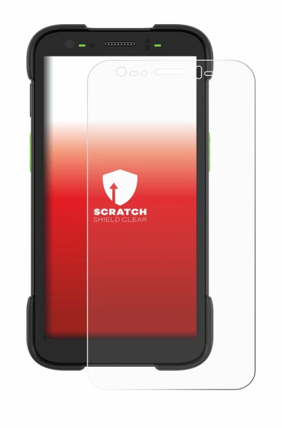 Immagine del dispositivo Zebra TC701 con un'ampia varietà di protezioni per lo schermo.