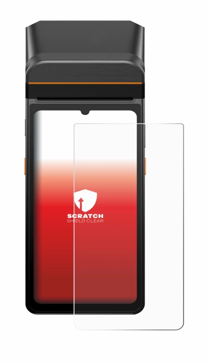 Immagine del dispositivo Sunmi V3 A13 con un'ampia varietà di protezioni per lo schermo.