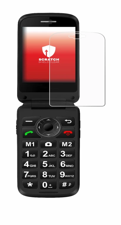 Immagine del dispositivo Simvalley Mobile XL-970 con un'ampia varietà di protezioni per lo schermo.