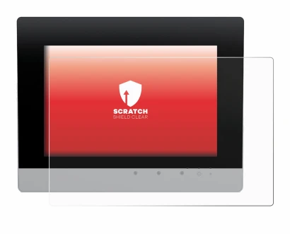 Immagine del dispositivo WAGO Touch Panel 600 Web Panel con un'ampia varietà di protezioni per lo schermo.