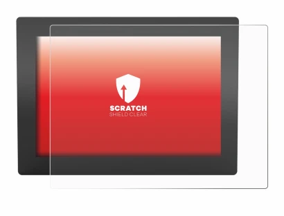 Immagine del dispositivo WAGO Web Panel 400 con un'ampia varietà di protezioni per lo schermo.