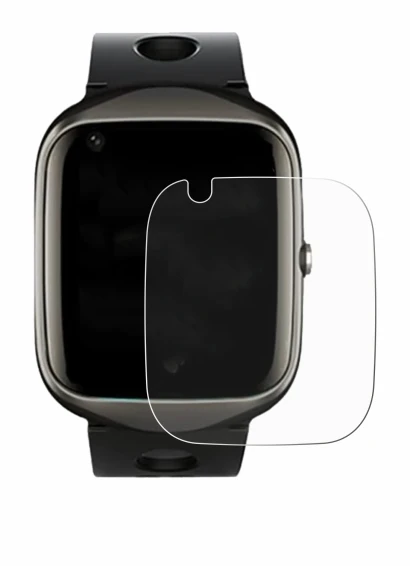 Immagine del dispositivo ABUBU SmartWatch PBL2 con un'ampia varietà di protezioni per lo schermo.