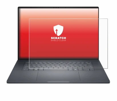 Immagine del dispositivo Dell Pro Precision 7 Series 16 con un'ampia varietà di protezioni per lo schermo.