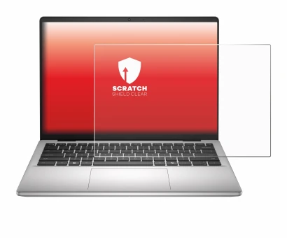 Immagine del dispositivo Dell Dell Pro 14 Essential con un'ampia varietà di protezioni per lo schermo.