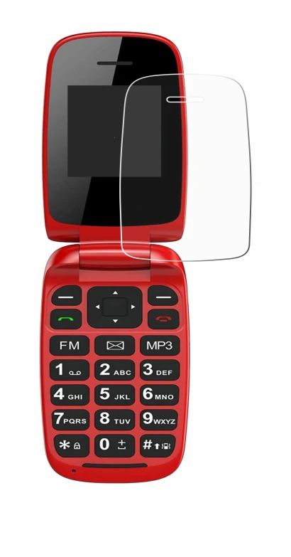 Immagine del dispositivo Chakeyake R341 con un'ampia varietà di protezioni per lo schermo.
