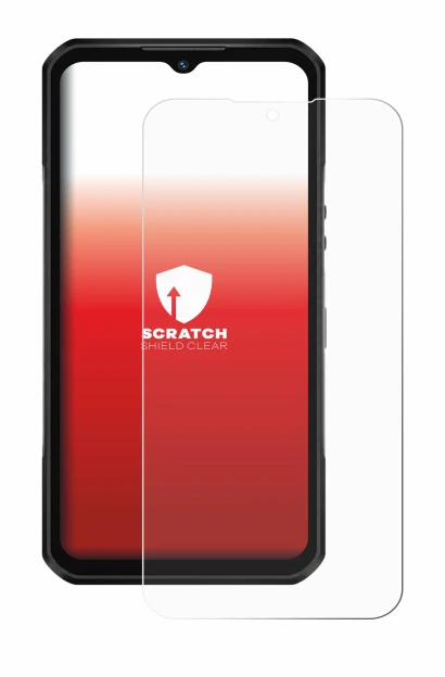 Immagine del dispositivo Oukitel WP66 con un'ampia varietà di protezioni per lo schermo.