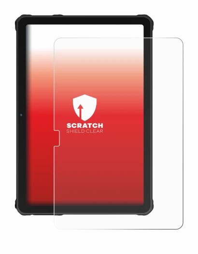 Immagine del dispositivo Oukitel RT10 con un'ampia varietà di protezioni per lo schermo.
