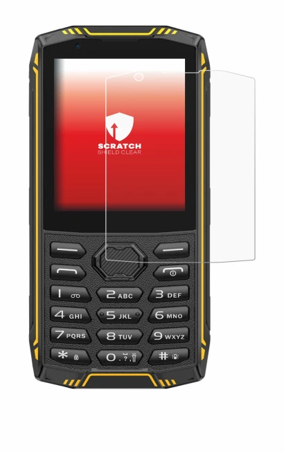 Immagine del dispositivo Ulefone Armor Mini 5 con un'ampia varietà di protezioni per lo schermo.
