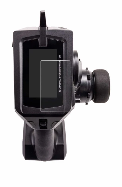 Immagine del dispositivo Spektrum DX Pro Plus con un'ampia varietà di protezioni per lo schermo.
