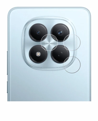 Immagine del dispositivo Xiaomi Redmi Note 15 Pro 4G (SOLO Camera) con un'ampia varietà di protezioni per lo schermo.