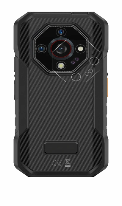 Immagine del dispositivo Ulefone Armor X32 Pro (SOLO Fotocamera) con un'ampia varietà di protezioni per lo schermo.