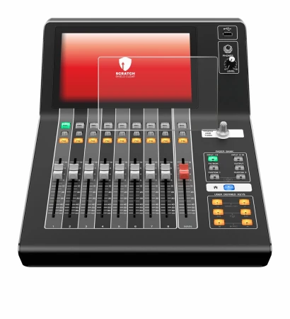 Immagine del dispositivo Yamaha DM3 con un'ampia varietà di protezioni per lo schermo.