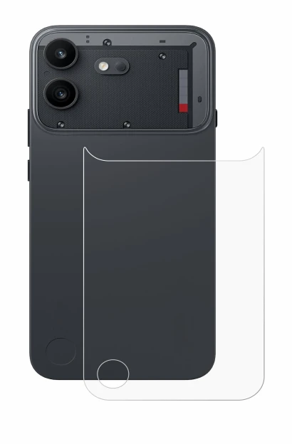 Immagine del dispositivo Nothing Phone (4b) (Posteriore) con un'ampia varietà di protezioni per lo schermo.