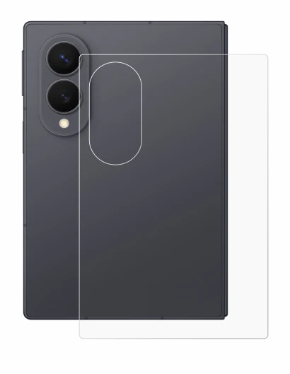 Immagine del dispositivo Samsung Galaxy Z Fold 8 (Posteriore) con un'ampia varietà di protezioni per lo schermo.