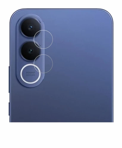 Immagine del dispositivo Vivo V70 FE (SOLO Fotocamera) con un'ampia varietà di protezioni per lo schermo.