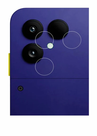 Immagine del dispositivo Fairphone 6 Plus (SOLO Camera) con un'ampia varietà di protezioni per lo schermo.