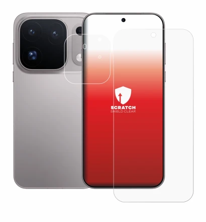Immagine del dispositivo Oppo Find X10 Pro Max (Fronte+Fotocamera) con un'ampia varietà di protezioni per lo schermo.