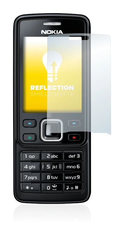 Immagine del dispositivo Nokia 6300 2007 con un'ampia varietà di protezioni per lo schermo.