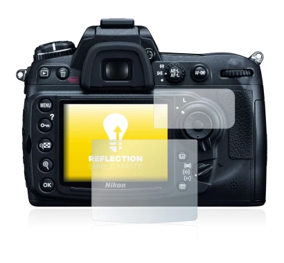 Immagine del dispositivo Nikon D300 con un'ampia varietà di protezioni per lo schermo.