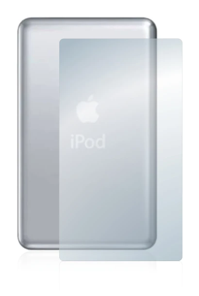 Immagine del dispositivo Apple iPod classic 120 GB (Posteriore, 7a Gen.) con un'ampia varietà di protezioni per lo schermo.