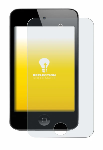 Immagine del dispositivo Apple iPod Touch (4a Gen.) con un'ampia varietà di protezioni per lo schermo.