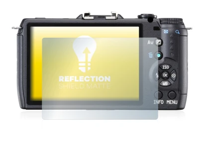 Immagine del dispositivo Pentax Q10 con un'ampia varietà di protezioni per lo schermo.