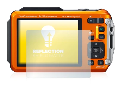 Immagine del dispositivo Panasonic Lumix DMC-FT5 con un'ampia varietà di protezioni per lo schermo.