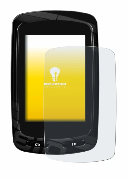 Immagine del dispositivo Garmin Edge 810 con un'ampia varietà di protezioni per lo schermo.