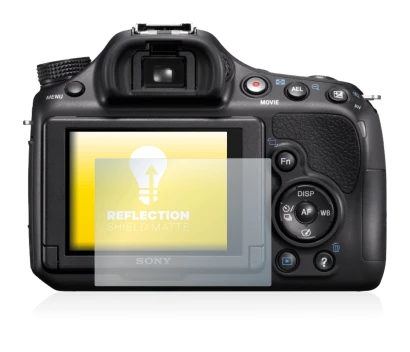 Immagine del dispositivo Sony Alpha 58 (SLT-A58) con un'ampia varietà di protezioni per lo schermo.