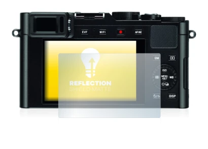 Immagine del dispositivo Leica D-Lux (Typ 109) con un'ampia varietà di protezioni per lo schermo.