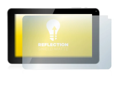 Immagine del dispositivo Kliver Klipad 9" Medium (2014) con un'ampia varietà di protezioni per lo schermo.