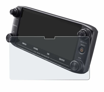 Immagine del dispositivo Icom ID-5100 con un'ampia varietà di protezioni per lo schermo.